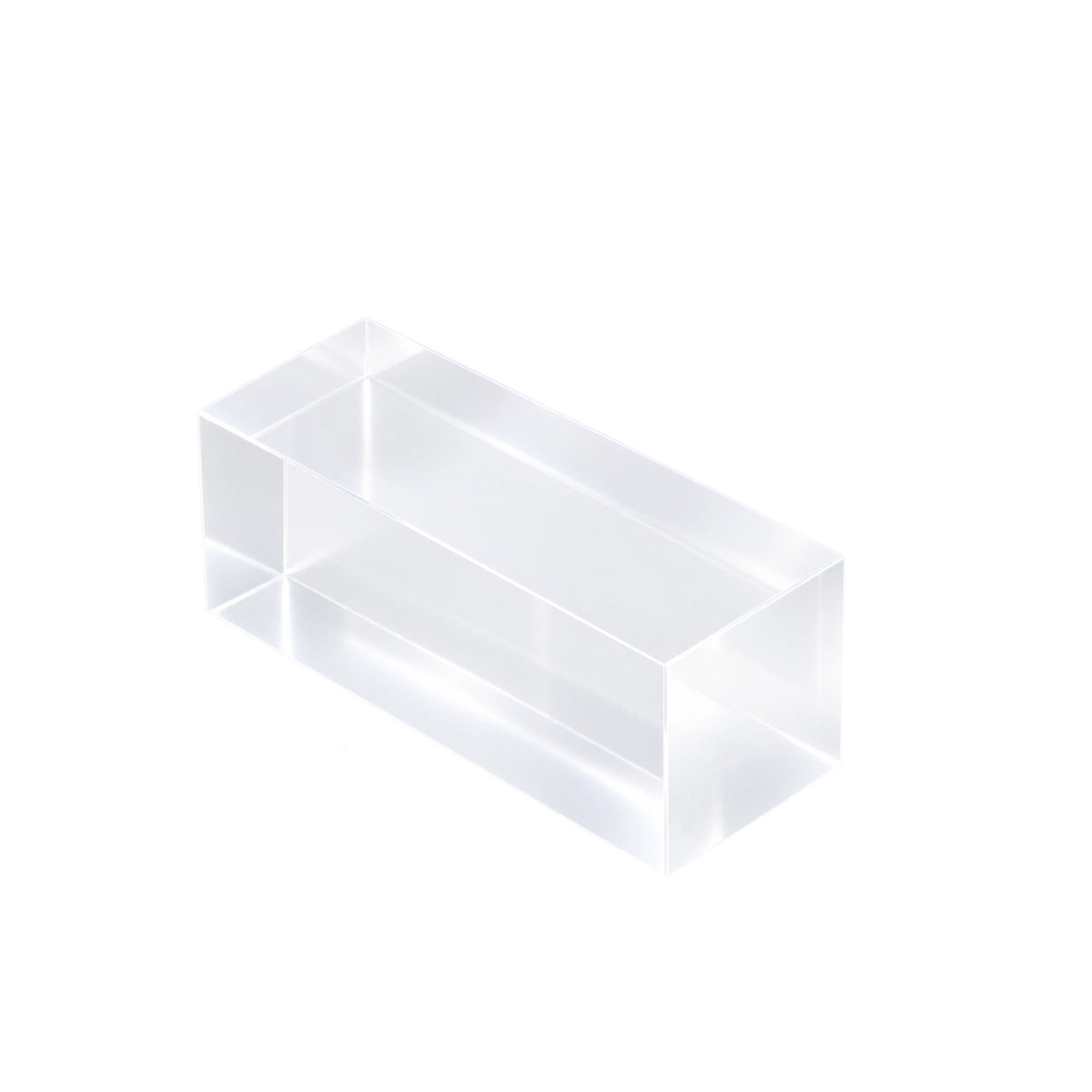 Acrylic block, 120 × 50 × 50 mm