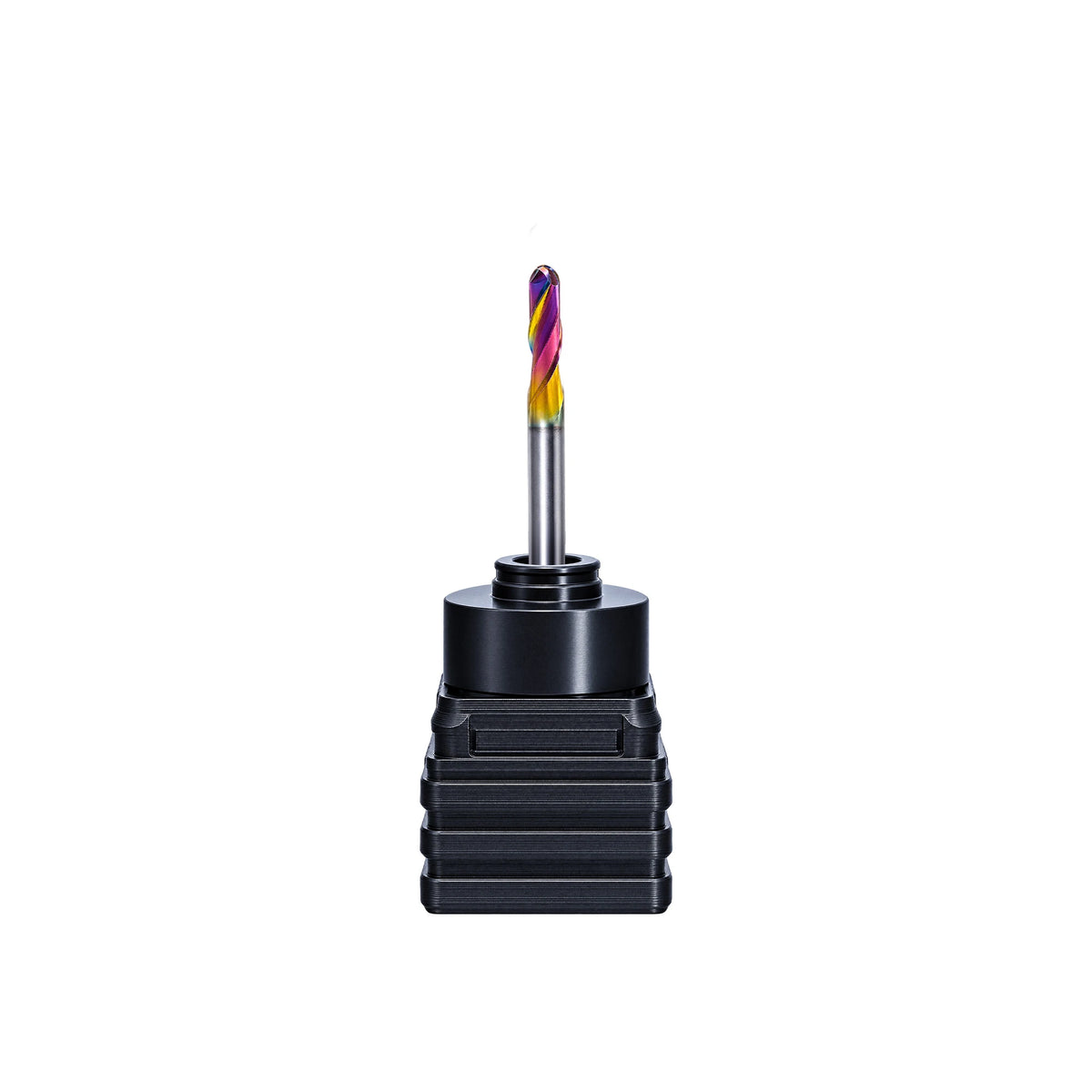 DLC 2-flute ball nose end mill with 3mm shank