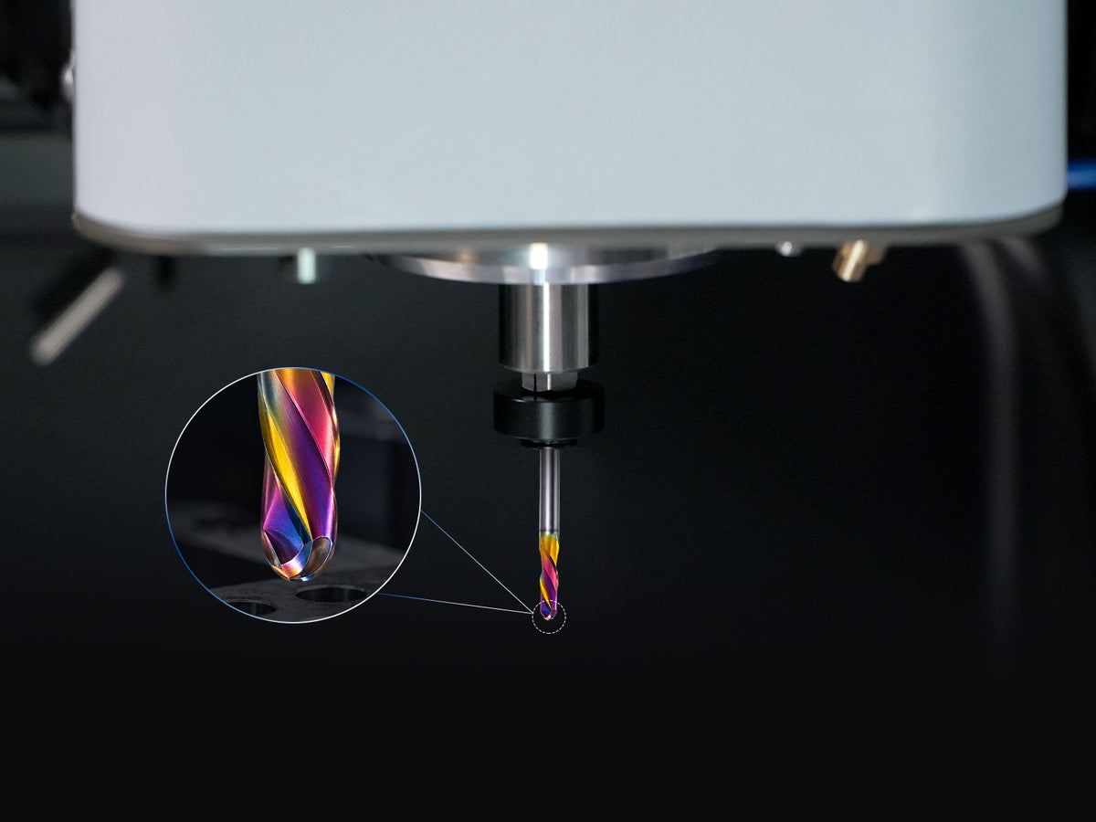 DLC coating benefits for 2-flute ball nose end mill