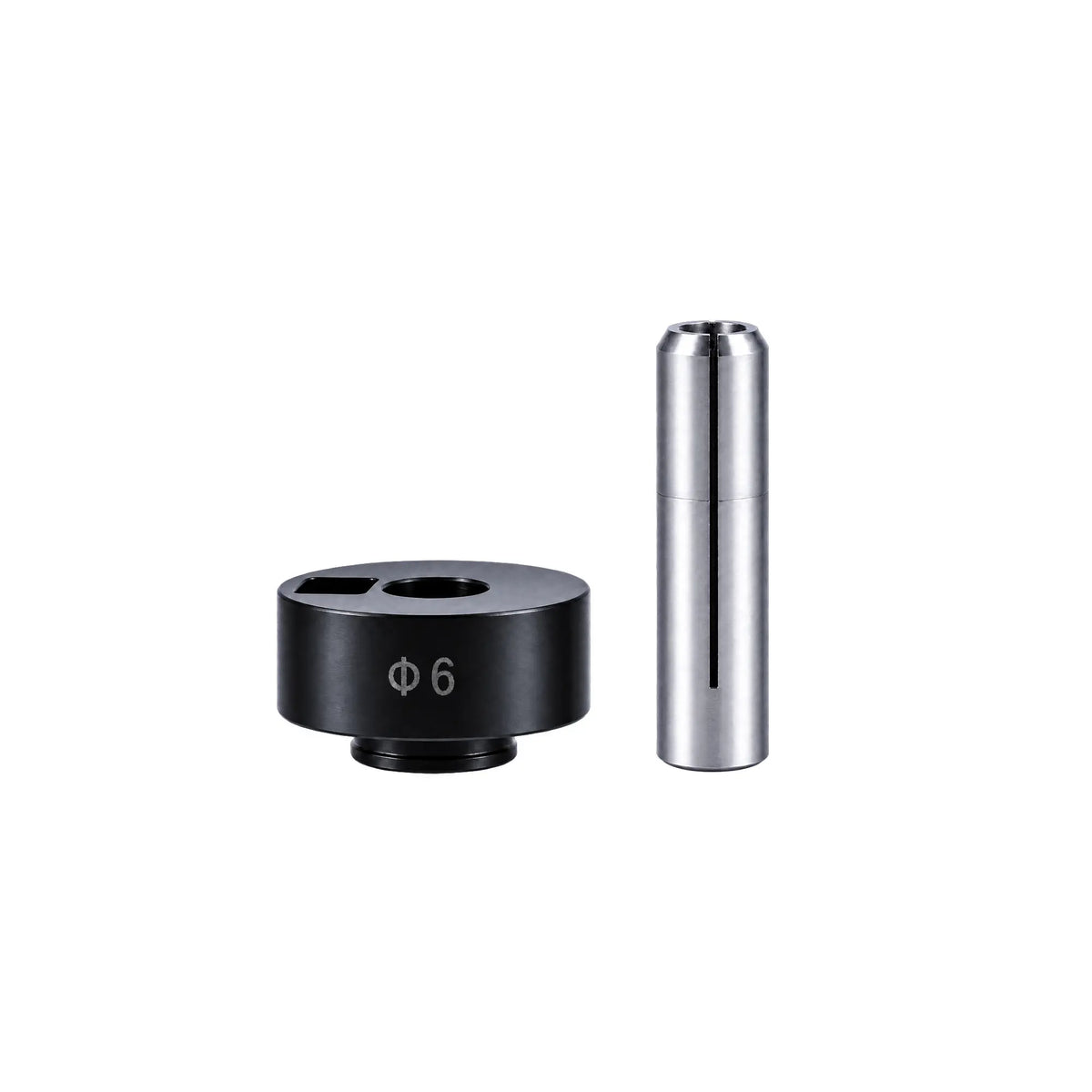 Bit Holder with Reducing Collet for adapting 6 mm to 3 mm tool shanks