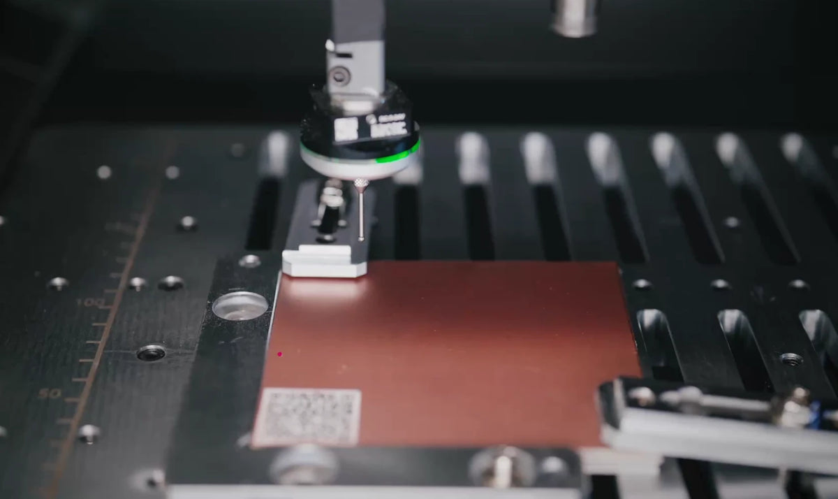 C500 9-point probing for automatic workpiece angle correction
