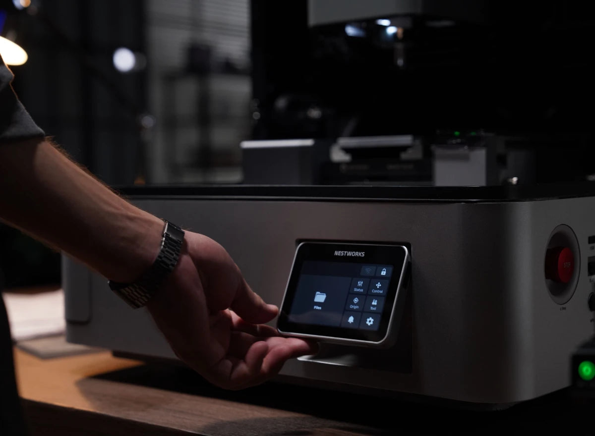C500 Desktop CNC touchscreen for direct on-machine control