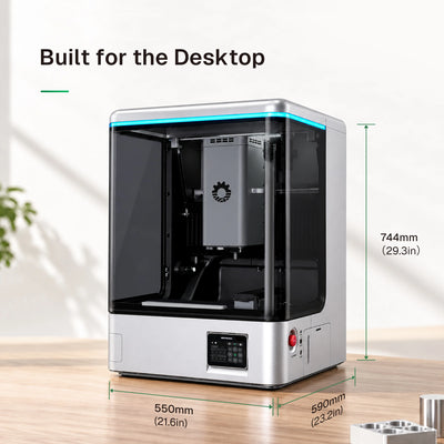 C500 Desktop CNC dimensions for desktop use
