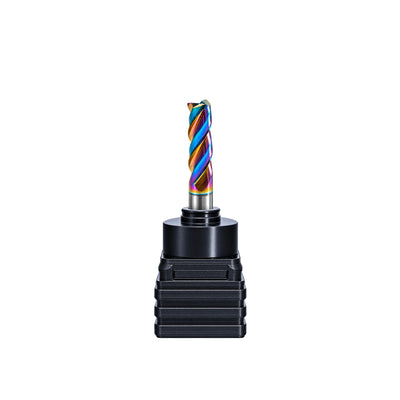 DLC 3-Flute Flat End Mill – 6mm Shank