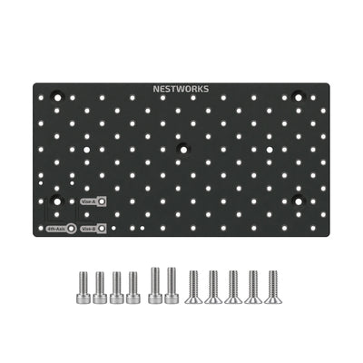 Y-Type MDF Sacrificial Board with threaded mounting holes